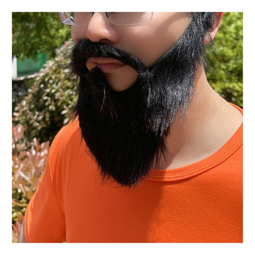 Bigote Disfraz Accesorios Maquillaje Mujer Hombre Puesta En