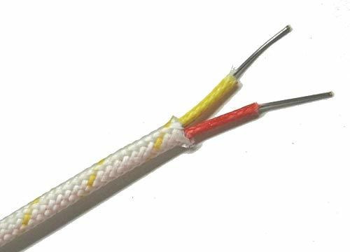 K-tipo Termopar De Alambre Awg 24 W Solid. Alta Temperatura