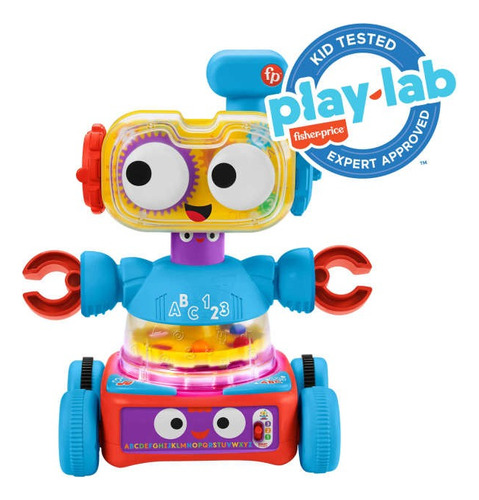 Fisher-price Robot De Aprendizaje Interactivo 4 En 1