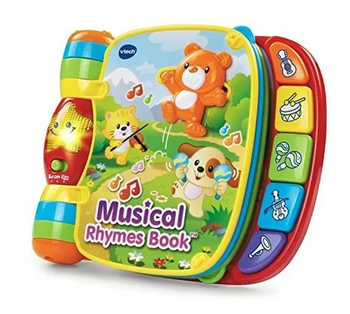 Vtech Musical Rhymes Libro Embalaje Sin Frustración