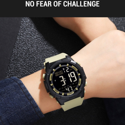 Reloj Digital Electrónico Led Impermeable Skmei 50m