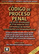 Comprar Código Del Proceso Penal Mayo 2022 \u002F Dra. Emmerich \u002F Envío 
