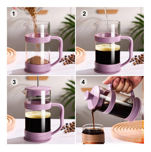 Gegewawa Cafetera De Prensa Francesa Prensa De Café De