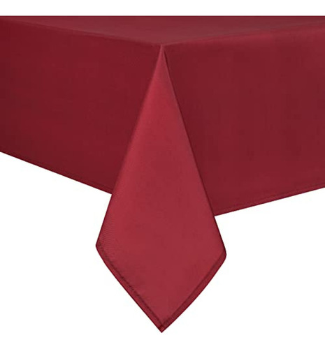 Mantel Rectangular Mantel De Navidad, Mantel Rojo De Navidad