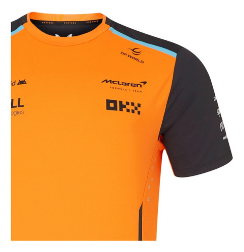 Nova Camiseta Funcional Original Mclaren F1 Team 2024 Norris
