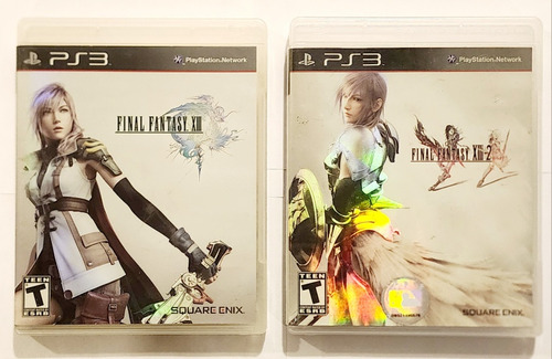 Final Fantasy Xiii & Final Fantasy Xiii-2 Ps3 Playstation 3