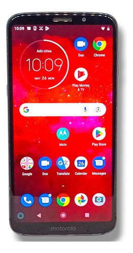 Celular Motorola Mo Z3 Play Negro 6gb Ram 128gb Rom Libre Negro (Reacondicionado)