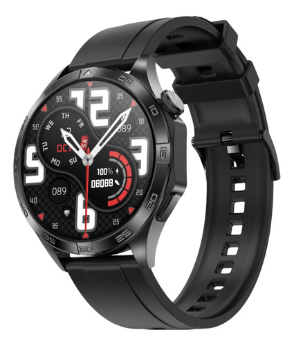 Reloj Smartwatch Hombre Dt5 Mate Negro Llamadas Salud Gps Wp