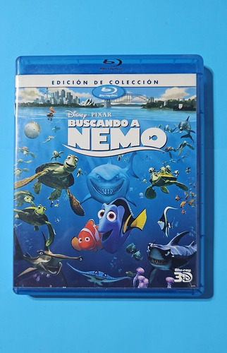 Buscando A Nemo Finding Nemo Pixar Pelicula Blu-ray 3d (Usado)