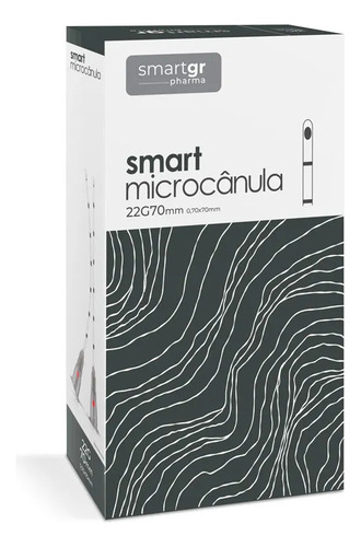 Smart Micro Cânula 22g X 70mm Caixa C/10 Unidades - Smart Gr