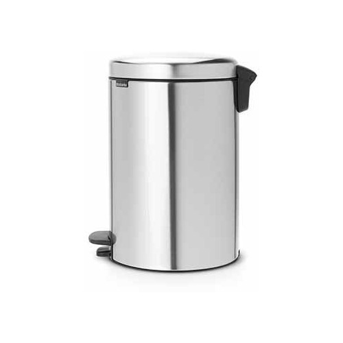 Bote Basura Newicon 20 L Antihuellas Brabantia Color Plateado