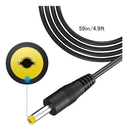 Soulbay Cargador De 5 V Para Sony Srs-xb30 Srs-xb41 Srs-bts5