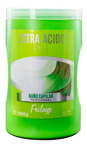 Mascara Baño De Crema Extra Acido Frilayp Ideal Color X 1000