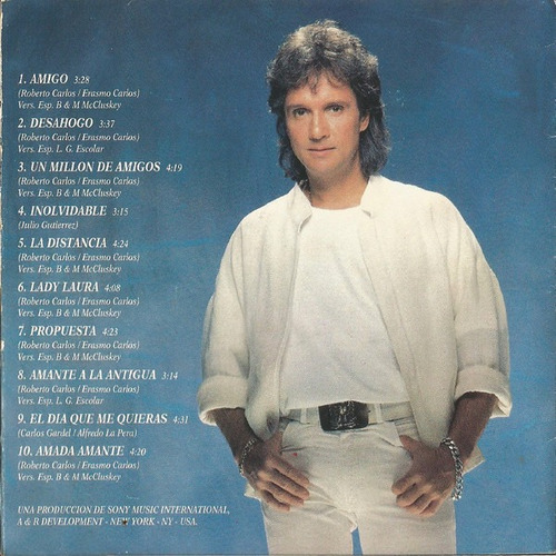 Imagem 2 de 3 de Cd Album Roberto Carlos Inolvidables 1a Ed. Br 1993