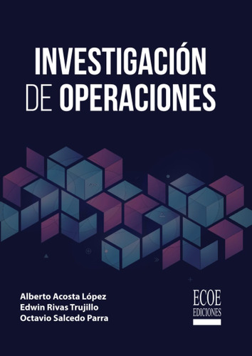 Libro: Investigación De Operaciones (spanish Edition)