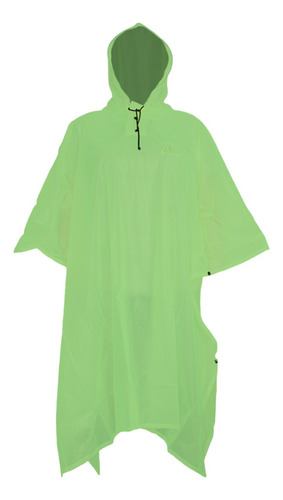 Impermeable Tipo Manga Olm Con Capucha Colores Neon