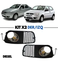 Comprar Kit X2 Rejilla F\u002Faux Paragolpe Palio\u002Fsiena Nafta\u002Fdiesel