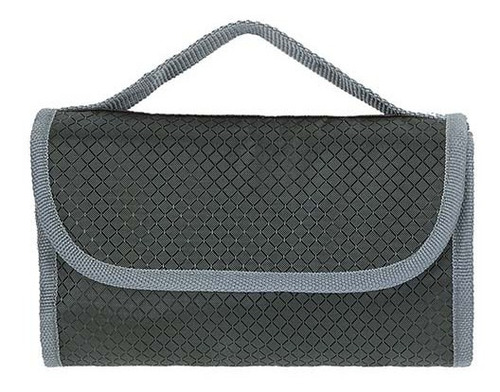 Imagen 2 de 3 de Lonchera Plegable Interior Metalizado Bolsa Frontal De Maya