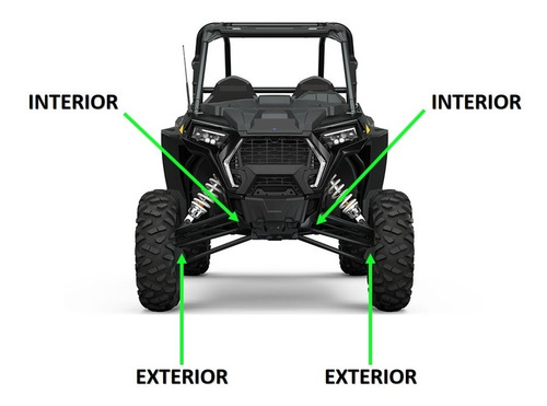 Kit Cubrepolvo Flecha Tras Int Izq O Der Rzr 900xp 11-14