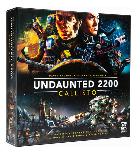 Undaunted 2200: Callisto - Wargame En Ingles - Juego De Mesa