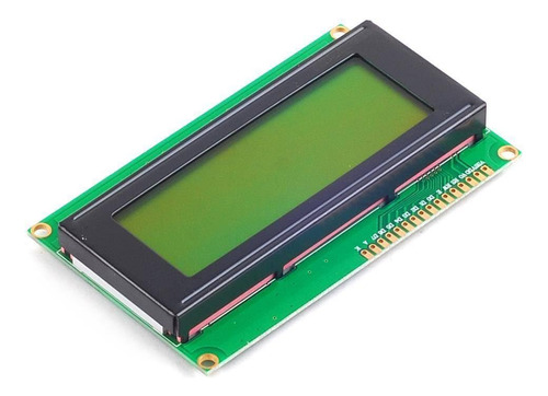 3pz Display Lcd 20×4 Fondo Amarillo