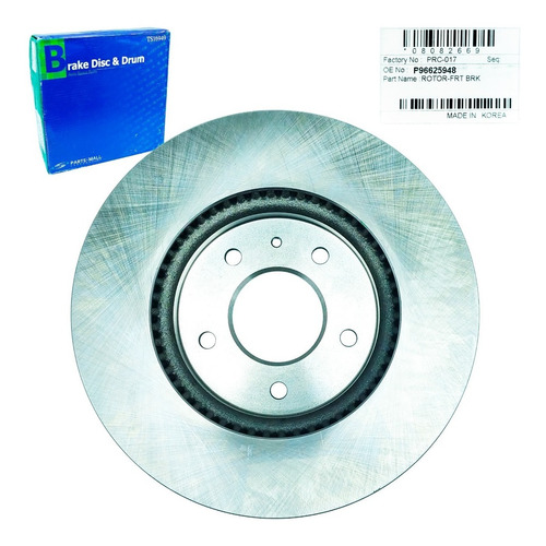 Imagen 6 de 9 de Disco Freno Delantero Captiva 2009 2010 2011 Original