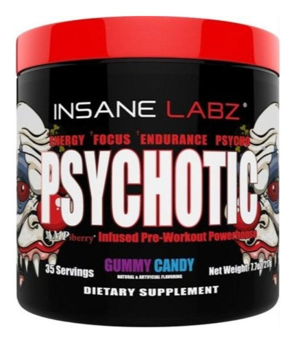 Pre-work Psychotic Insane Labz 35 Tomas