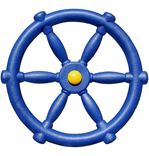 Jungle Gym Kingdom Pirate Ships Wheel - Azul