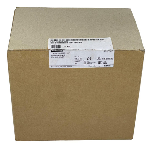 6es7 517-3fp00-0ab0 Clp 1517f-3 Pn/dp Siemens S7-1500f