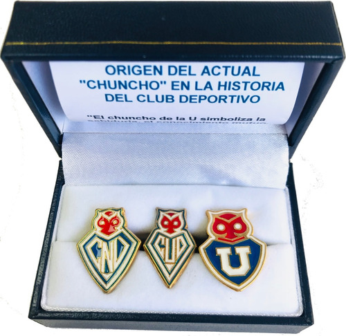 Caja Pins Históricos Chuncho Universidad De Chile