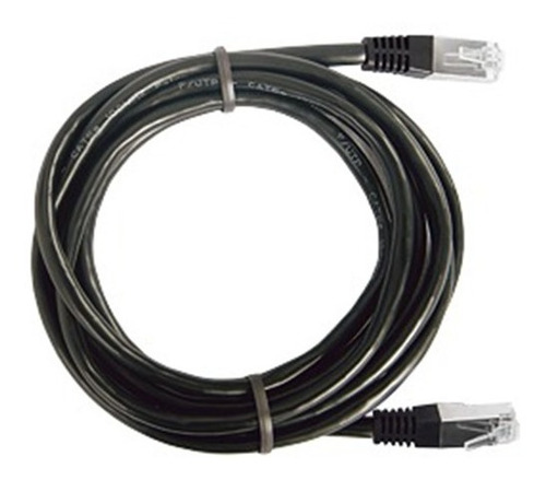 Patch Cord Cable Parcheo Red Utp Categoria 6 0.5 Mts  Negro