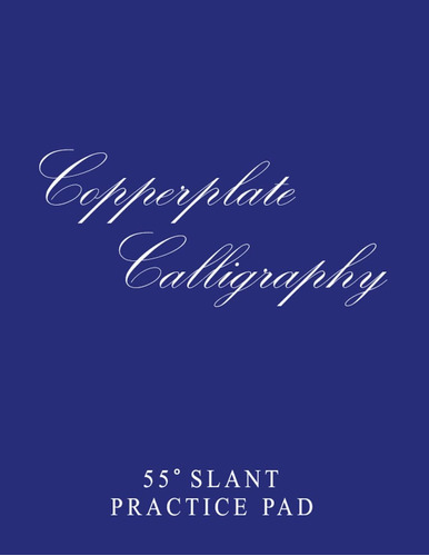 Libro: Copperplate Practice Pad: Calligraphy Writing Paper P