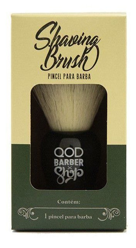 Qod Barber Shop Pincel Para Barba Cor Preto