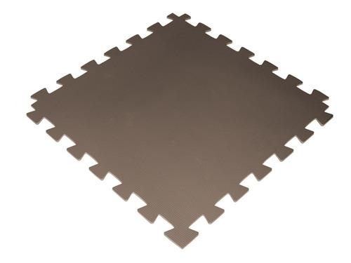 Tatame Tapete Eva 100x100x1cm 1x1 Metro 10mm Marrom