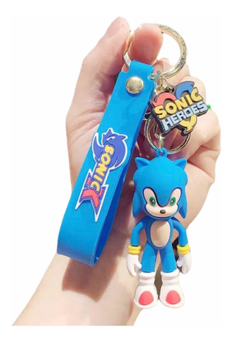 Llavero Importado Sonic Para Colgar En Tu Mochila