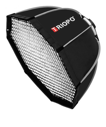 Octabox Triopo Bowens 65 cm com dois difusores e uma grade para lanternas