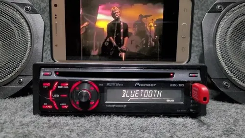 Cd Pioneer Deh-3050ub Usb Frontal C/ Bluetooth Pelo Auxiliar