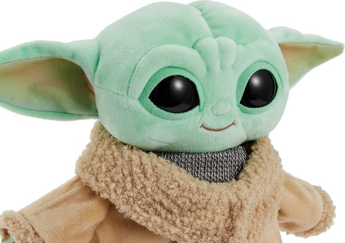 Peluche Grogu Star Wars Con Armadura Beskar, Muñeca De Pe...