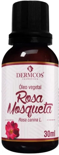 Imagem 2 de 2 de Kit Com 2un Oleo Vegetal Rosa Mosqueta Clareador De Manchas 30ml Vegano E Puro Dermcos