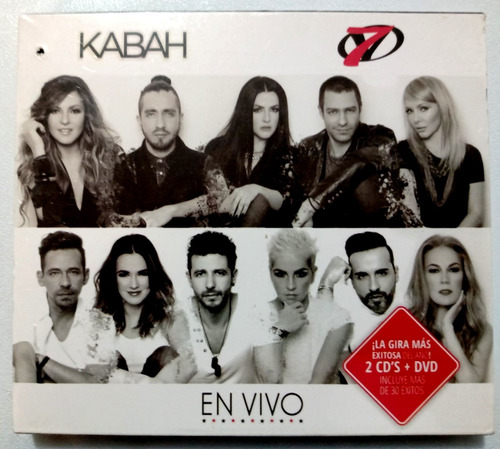 Kabah Y Ov7 En Vivo - 2 Discos Cd + Dvd - Nuevo