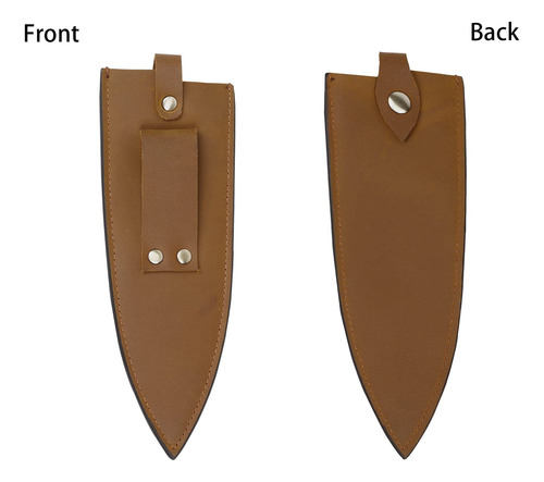 Funda De Piel De Vacuno Para Cuchillo De Chef 20 Cm