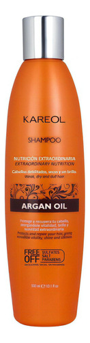  Kareol Argán Shampoo · Nutrición Extraordinaria Antioxidante