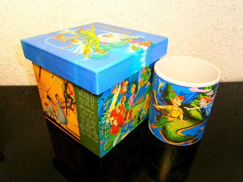 Regalo Peter Pan !! Taza Y Estuche Original Game Over