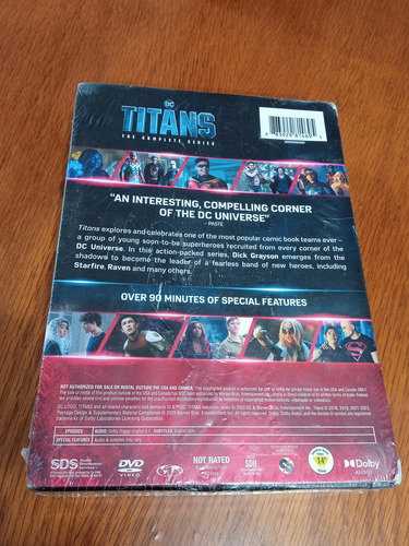 Titans Serie Completa Dvd (Usado)