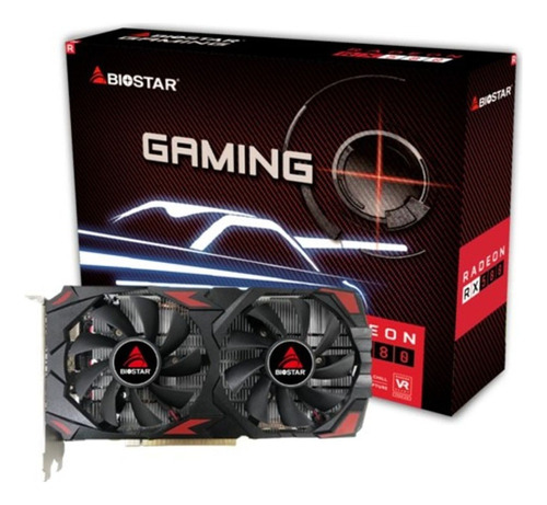 Tarjeta Video Biostar Rx580 8gb Ddr5