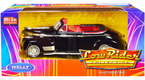 Special Deluxe Convertible Negro Interior Rojo Low Rider 1