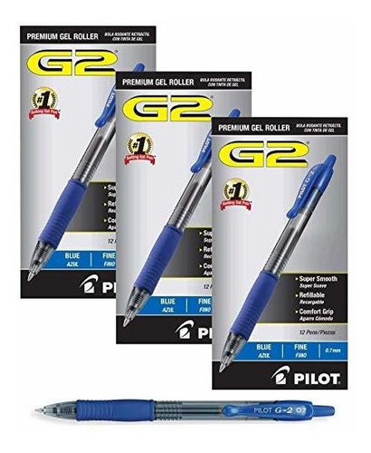 Bolígrafos De Tinta De Ge Pilot G2 Premium Refillable & Retr