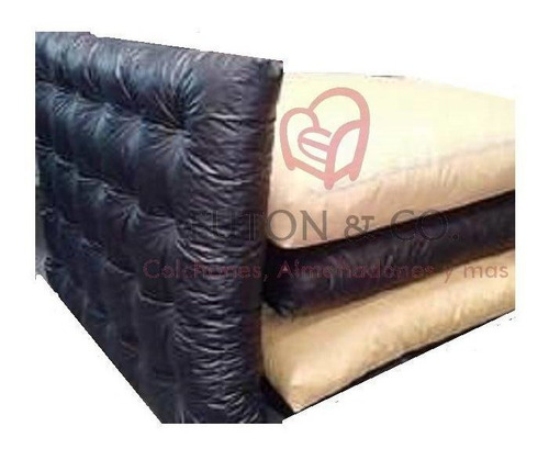 Colchon Para Futon 3 Cps. Eco Resortes - Envios Todo El Pais