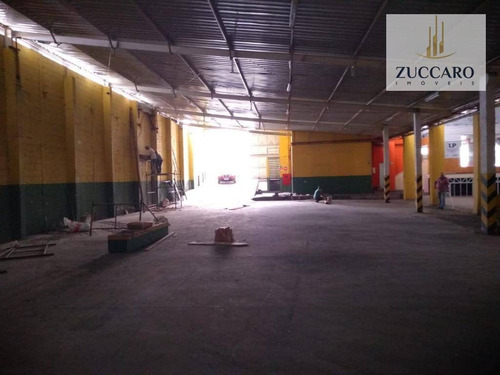 Galpão Para Alugar, 1500 M² Por R$ 20.000,00/mês - Ponte Grande - Guarulhos/sp - Ga1566
