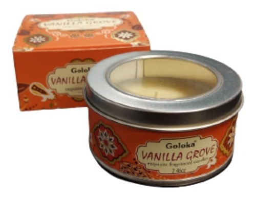 Imagem 1 de 4 de Vela Aromatica Indiana Goloka Duração De 6 Horas Vanilha